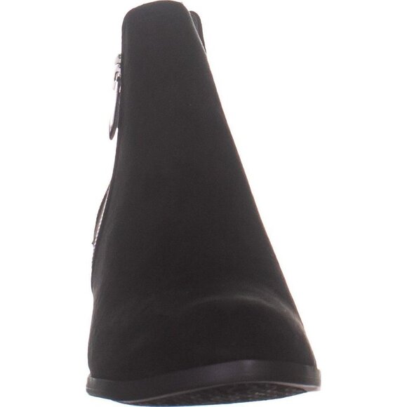 Women's Ankle Booties, Adrienne Vittadini Ravi Black, size 6.5 - Picture 5 of 7